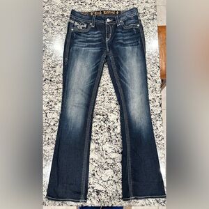 Rock Revival Dark Blue Flare Jeans